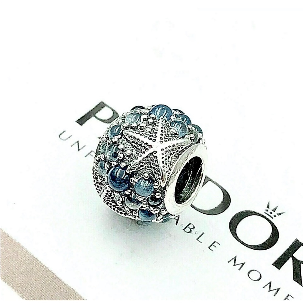 Authentic Pandora Sliver Oceanic Starfish charm